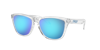 Oakley Men's Frogskins 9013-d0 Prizm Sapphire Clear Sunglasses In Prizm Sapphire