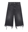 BALENCIAGA SUPER CROPPED HIGH-RISE JEANS