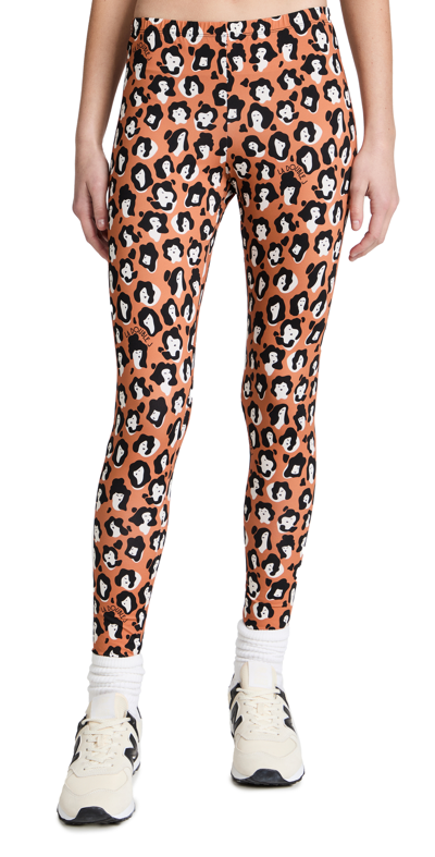 La Doublej Lady Leopard Leggings