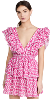 PLAYA LUCILA RUFFLE MINI DRESS