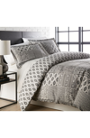 Southshore Fine Linens Premium Oversized Duvet 3-piece Set In Gray