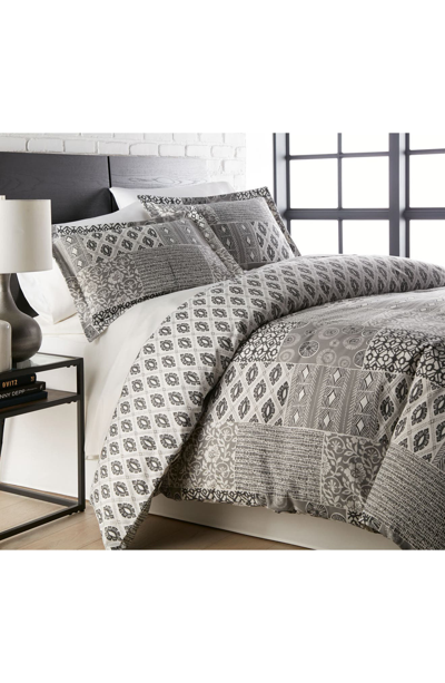 Southshore Fine Linens Premium Oversized Duvet 3-piece Set In Gray