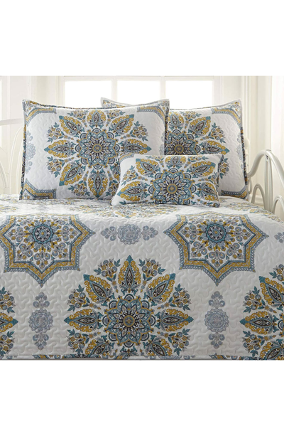 Southshore Fine Linens Modern Printed Duvet Cover Set In Aqua