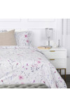 Southshore Fine Linens Full/queen Luxury Premium Floral Collection Comforter Set In Gray