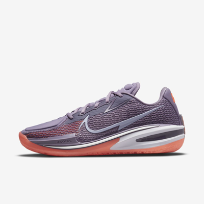 Nike Air Zoom G.t. Cut Basketball Shoes In Amethyst Smoke,bright Mango,iris Whisper,purple Dawn
