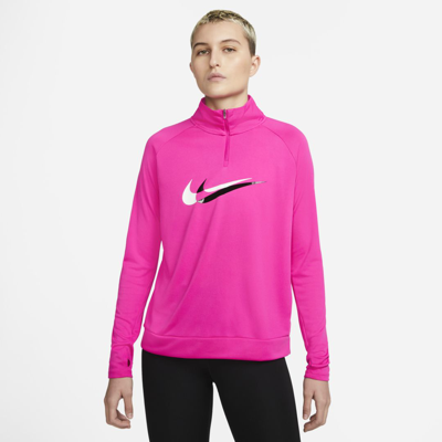 Nike Swoosh Nike Run Midlayer Nike Running Swoosh Dri-FIT 1/4 Zip