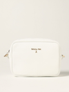 Patrizia Pepe Bag In Grained Leather In White