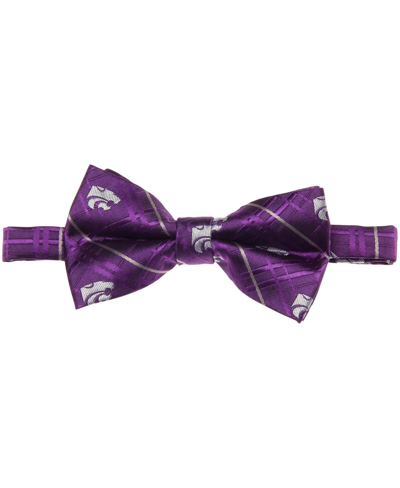 Eagles Wings Men's Purple Kansas State Wildcats Oxford Bow Tie