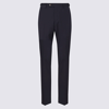 Pt Torino Rebel Mohair And Wool Trousers In Grey