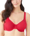 Wacoal Women's High Standards Underwire Bra 855352 In Persian Red