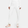 Nike Women's Sportswear Essential Fleece Jogger Pants In White/black