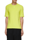 Bottega Veneta Towelling Cotton T-shirt In Yellow