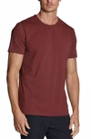 CUTS CLOTHING TRIM FIT SPLIT HEM CREWNECK T-SHIRT