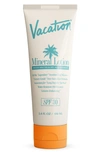 VACATION MINERAL LOTION BROAD SPECTRUM SPF 30 SUNSCREEN, 3.4 OZ