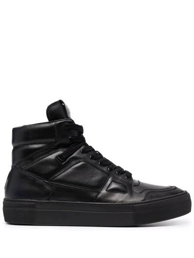 Ami Alexandre Mattiussi Ami De Coeur High-top Trainers In Black