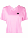 Viktor & Rolf Couture Bow Crop Top In Rosa
