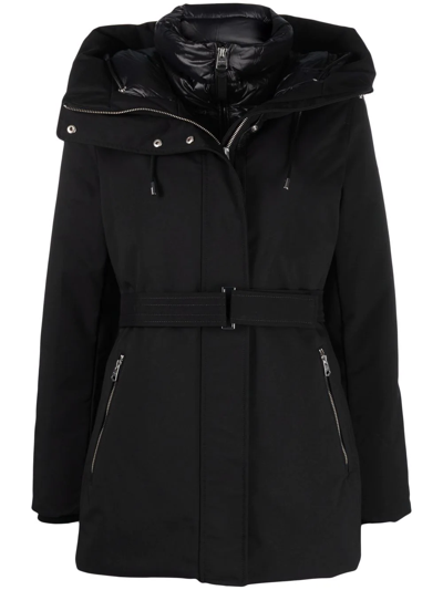 Mackage Jeninf Padded Short Coat In Schwarz