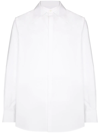 Valentino Men's Pointed Collar Dress Shirt In White For Ss24 In Weiss