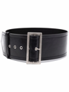 Philosophy Di Lorenzo Serafini Woman Belt Black Size 8 Leather In Schwarz
