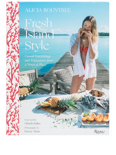 Rizzoli Fresh Island Style Cookbook In Blau