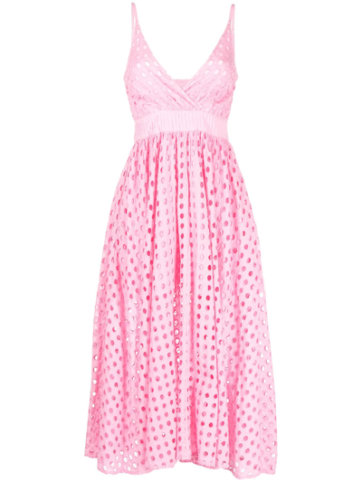 Solid & Striped The Ariel Maxi Dress In Pink