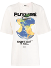 Msgm T-shirts And Polos White In White