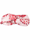 ETRO KNOTTED FLORAL-PRINT HEADBAND