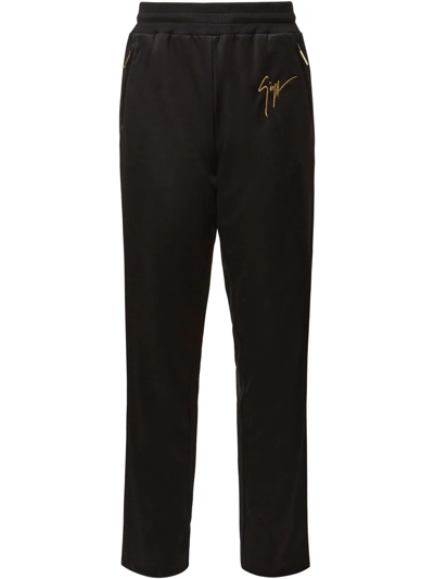 Giuseppe Zanotti Lr 19 Track Trousers In Black