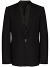 Givenchy Single-breasted Tailored Blazer In Black