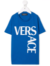 VERSACE LOGO印花长款T恤