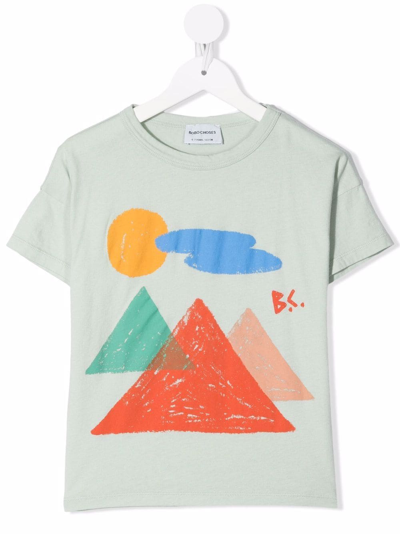 Bobo Choses Kids' Graphic-print Organic-cotton T-shirt In Green