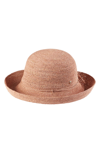 Helen Kaminski 'provence 10' Packable Raffia Hat In Light Musk