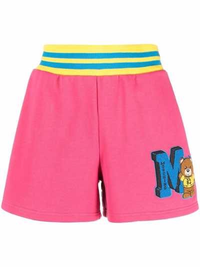 Moschino Pink Organic Cotton Shorts