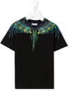 MARCELO BURLON COUNTY OF MILAN BANDANA WINGS PRINT T-SHIRT