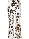 BOUTIQUE MOSCHINO LEOPARD-PRINT TROUSERS