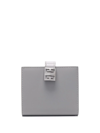 Givenchy 4g Small Wallet In Grey