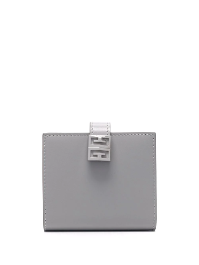 Givenchy 4g Small Wallet In Grey