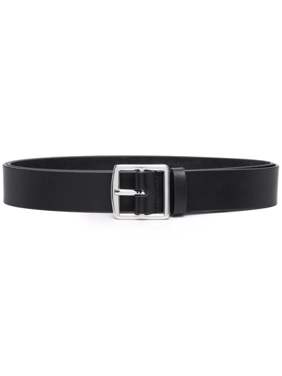 Dsquared2 Logo-print Belt In Black