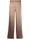 PT01 WIDE-LEG ELASTICATED TROUSERS