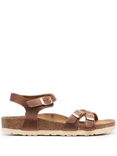 Birkenstock Kumba Flat Sandals In Brown