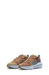 Nike Crater Impact Sneaker In Mineral Clay/ Gold