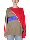 1/off Hybrid Sweatshirt In Multicolour