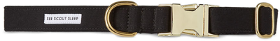 See Scout Sleep Black Extra Large The Scot Edition Standard Dog Collar