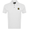 Belstaff White Phoenix Patch Polo In White