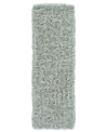 SIMPLY WOVEN FRANKIE R4450 SILVER 2'6" X 8' RUNNER RUG