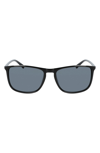 Cole Haan 56mm Square Sunglasses In Black