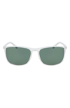 Cole Haan 56mm Square Sunglasses In Crystal