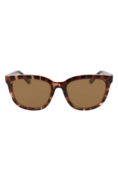 Cole Haan 53mm Square Sunglasses In Tort