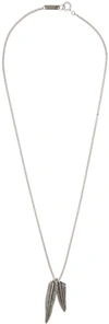 ISABEL MARANT SILVER MY CAR NECKLACE