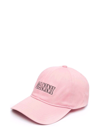 GANNI GANNI WOMEN'S PINK COTTON HAT,A3430465 UNI